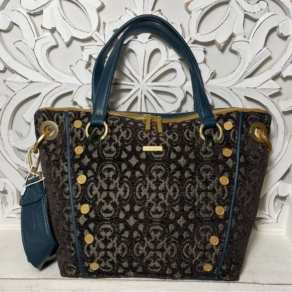 SOLD Hammitt Los Angeles Medium Daniel Satchel Antique Atelier Vintage Tapestry - Picture 2 of 7